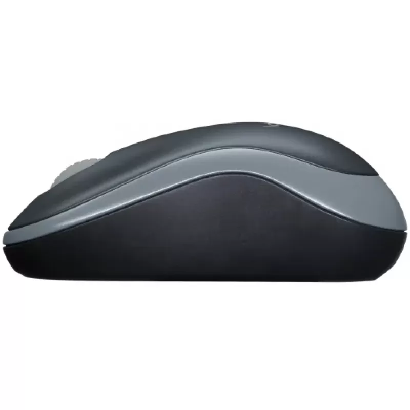 Mouse Wireless Logitech M185 - Black/Gray