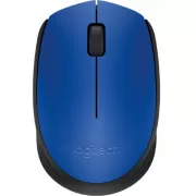 Mouse Wireless Logitech M170 - Blue/Black