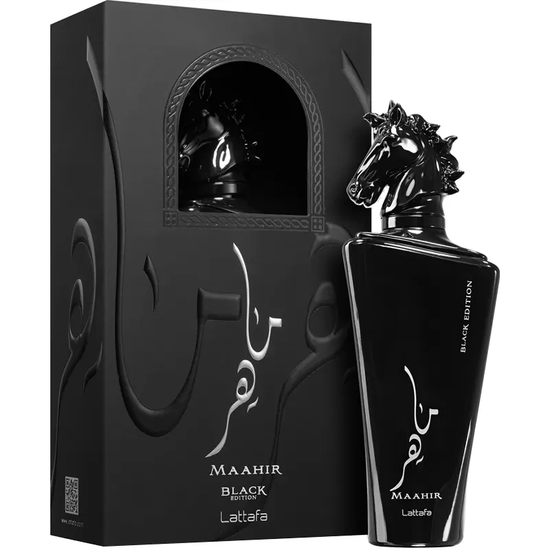 Perfume Lattafa Maahir Black Edition EDP Masculino - 100ml