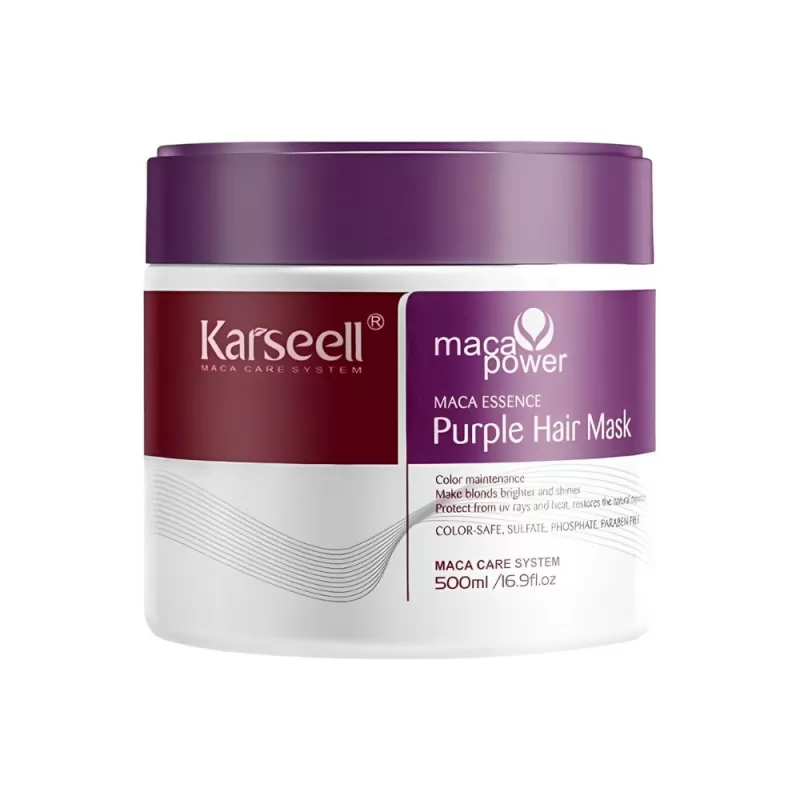 Karseell Maca Power Mascarilla Capilar Purple - 500mL