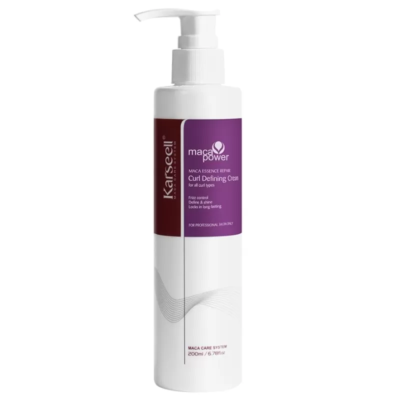 Tratamiento Capilar Karseell Maca Power Curl Defining Cream - 200mL