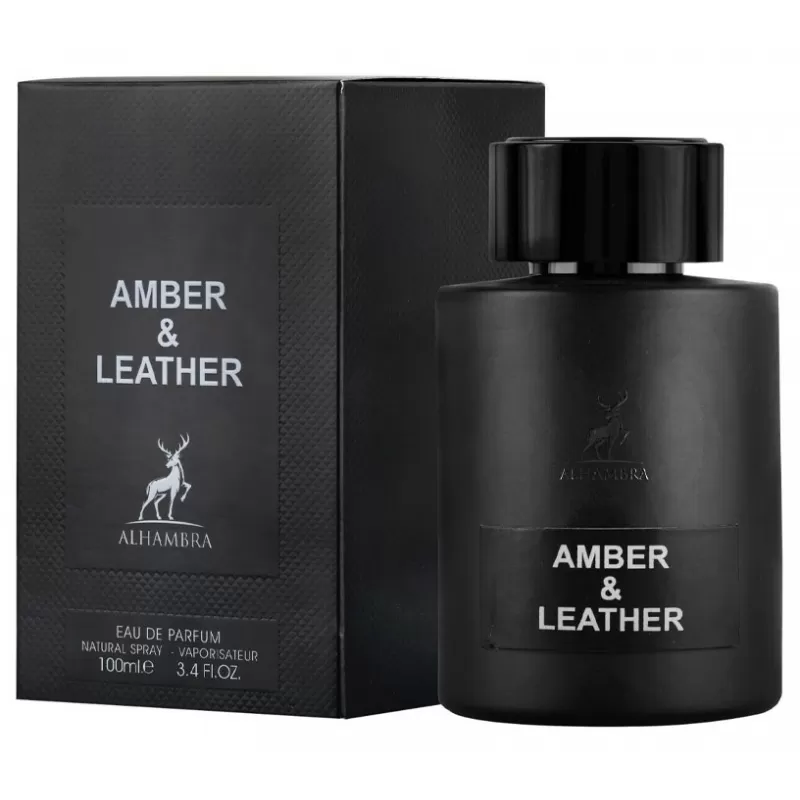 Perfume Maison Alhambra Amber & Leather EDP Masculino - 100ml