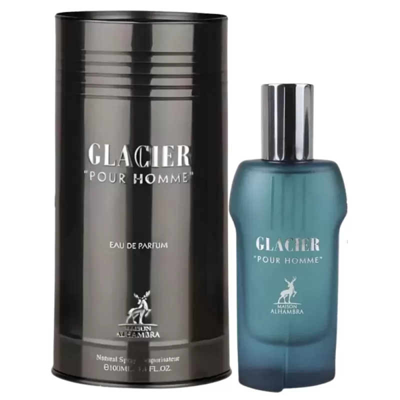 Perfume Maison Alhambra Glacier Pour Homme EDP Masculino - 100mL