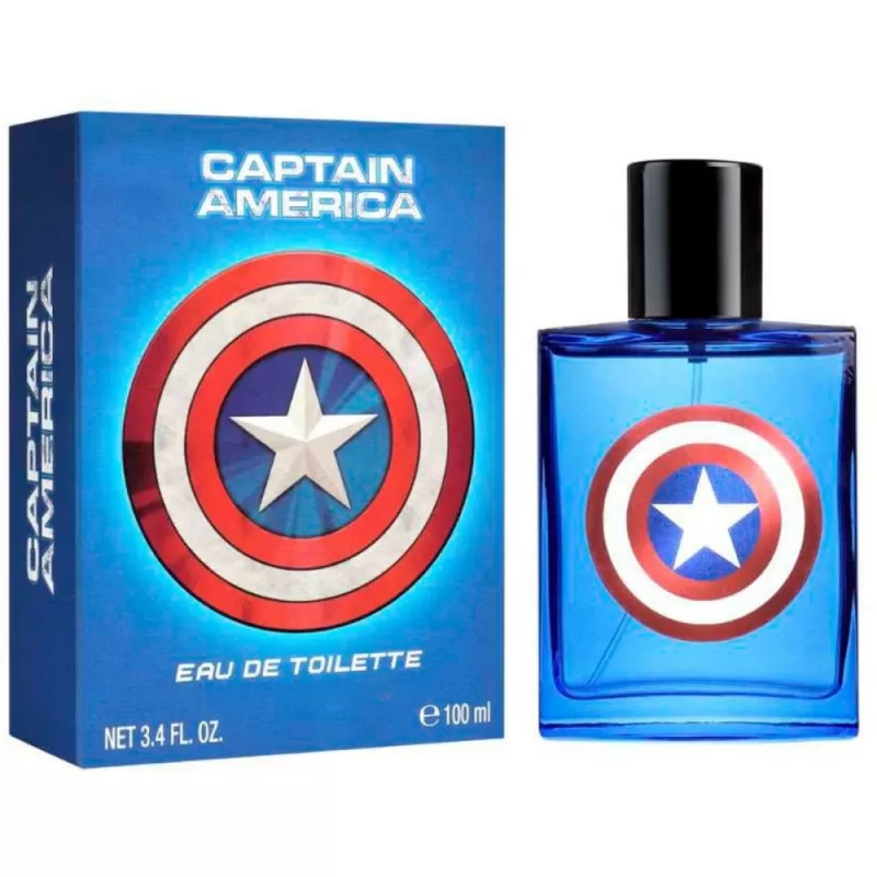 Perfume Infantil Marvel Captain America EDT Mascul...