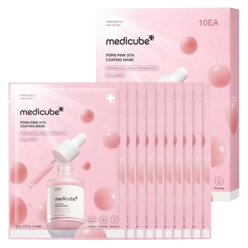 Mascarilla Facial Medicube PDRN Pink Vita Coating ...