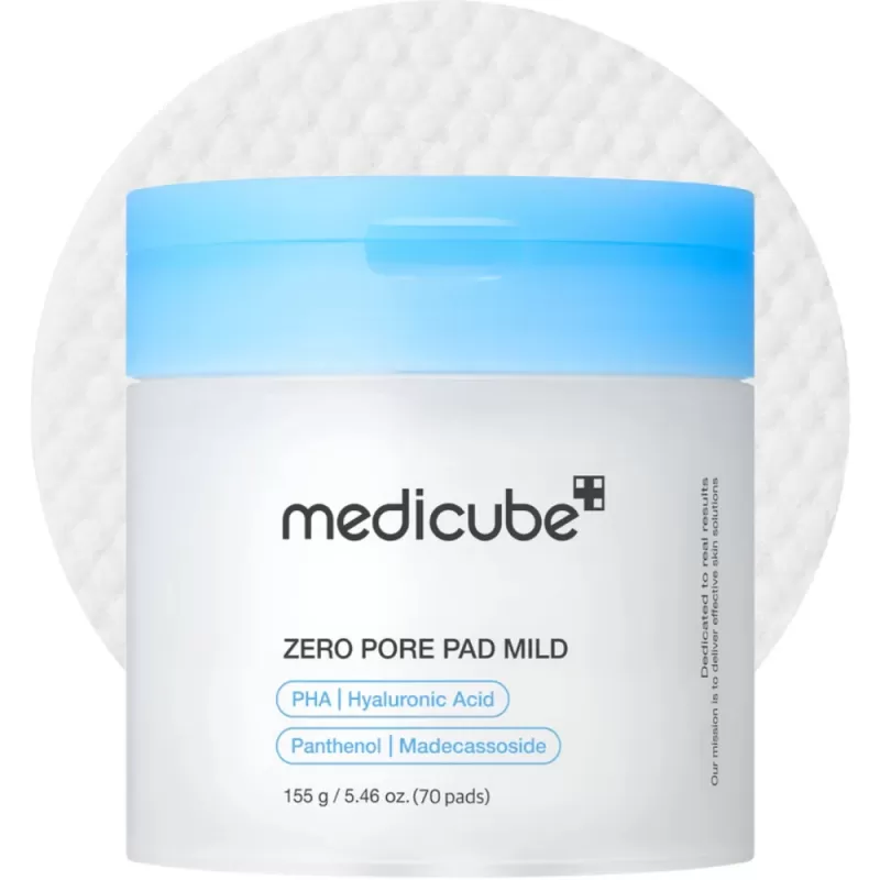 Almohadillas Facial Medicube Zero Pore Mild - 70 Pads