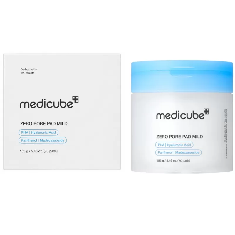 Almohadillas Facial Medicube Zero Pore Mild - 70 Pads