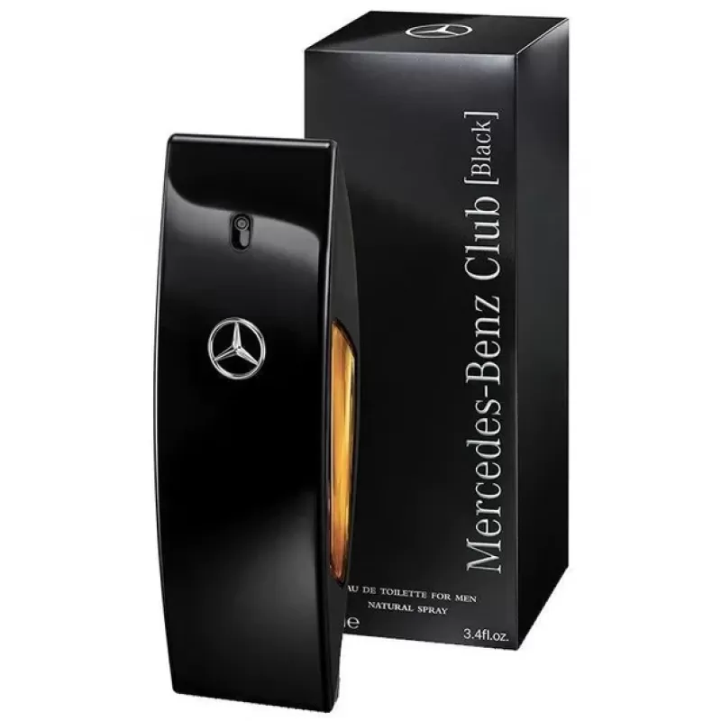 Perfume Mercedes Benz Club Black EDT Masculino - 1...