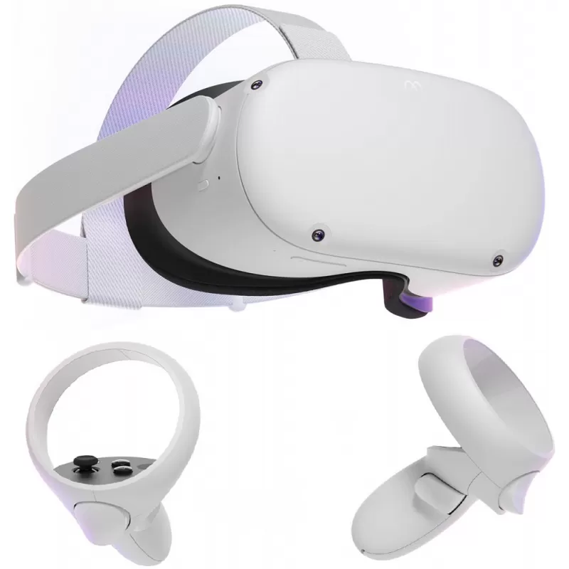 Lente de Realidad Virtual Oculus Meta Quest 2 128GB - White (Caja Fea)