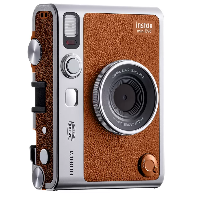 Cámara instantánea Fujifilm Instax Mini Evo - Brown