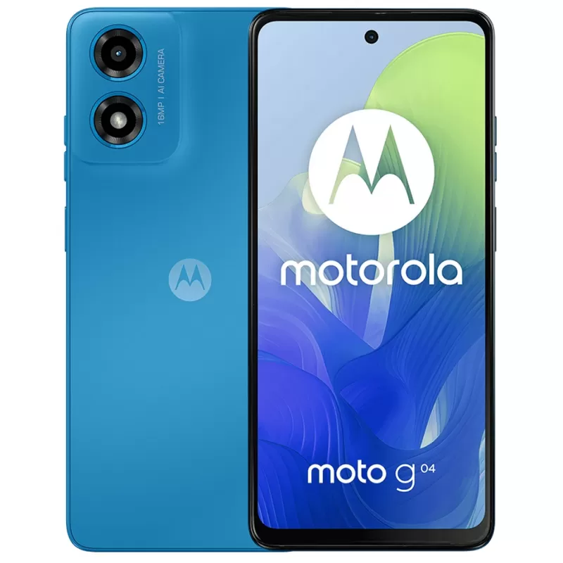 Smartphone Motorola Moto G04 XT2421-3 DS LTE 6.56" 8/128GB - Satin Blue 