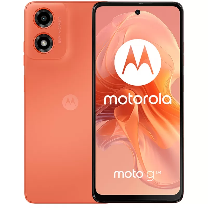 Smartphone Motorola Moto G04 XT2421-3 DS LTE 6.56" 8/128GB - Sunrise Orange