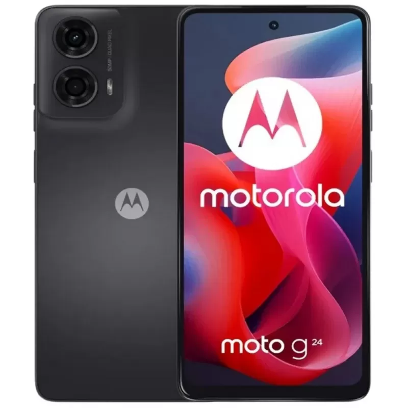 Smartphone Motorola Moto G24 XT2423-3 DS LTE 6.56" 4/128GB - Matte Charcoal