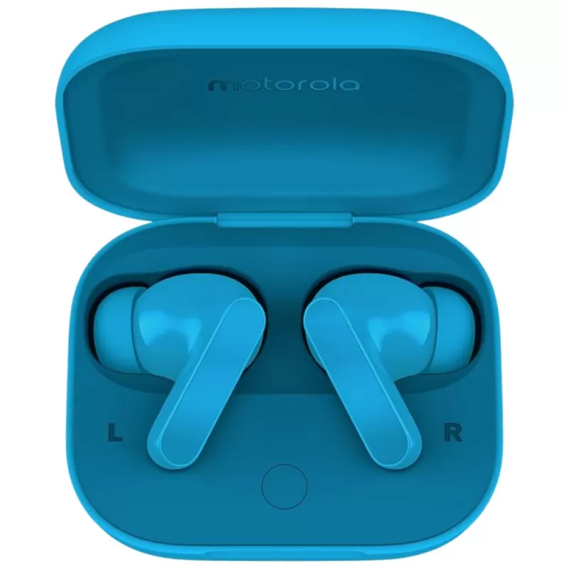 Auricular Motorola Moto Buds Bass XT2443-1 Bluetooth - Blue Jewel