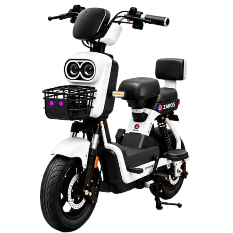 Moto Eléctrica Zaros ZS16 1000W 32km/h 60V/20Ah - White