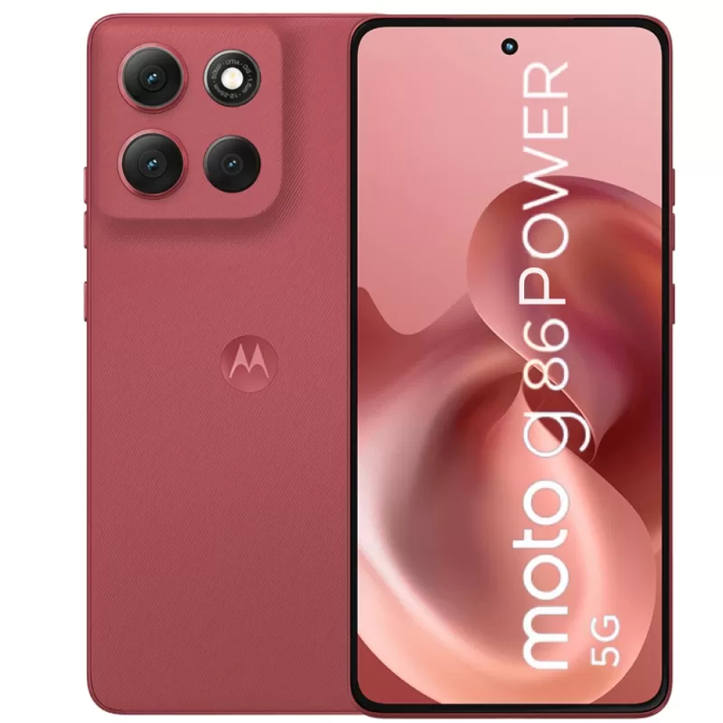 Smartphone Motorola G86 Power XT2527-6 5G DS 6.67" 8/256GB - Chrysanthemum  (Cereza)