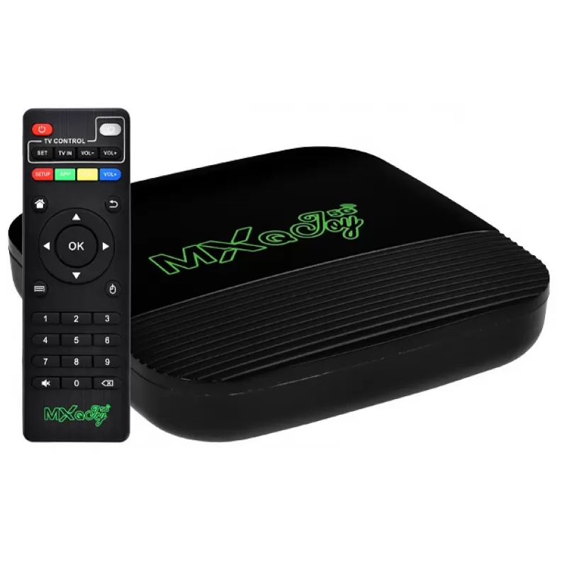 Receptor TV Box MXQ Joy 5G 8K Wi-Fi 128/512GB - Black