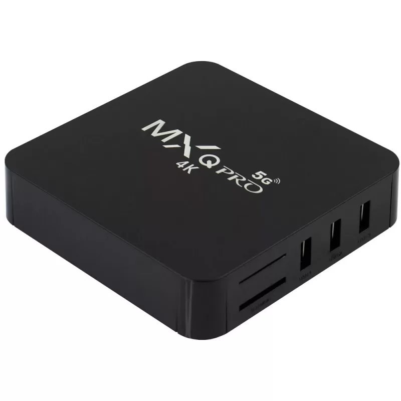 Receptor TV Box MXQ Pro 5G 4K 8/64GB Android - Black