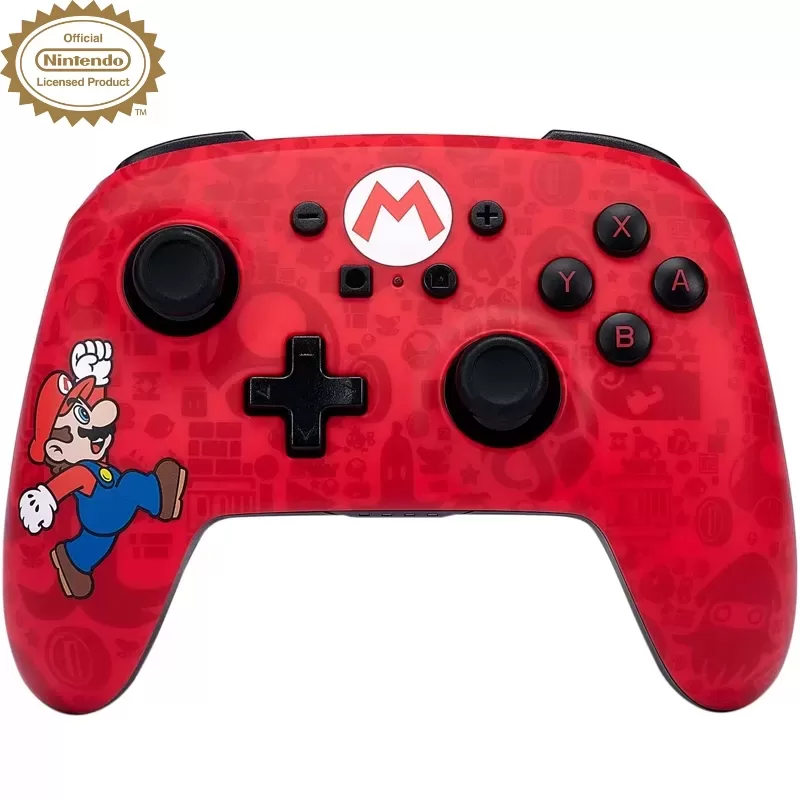 Control Wireless PowerA Nintendo Switch - Here We Go Mario (PWA-A-00654)