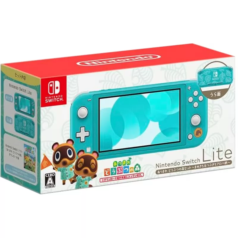 Consola Portátil Nintendo Switch Lite HDH S BCZGB - Animal Crossing Turquesa (Japonés)