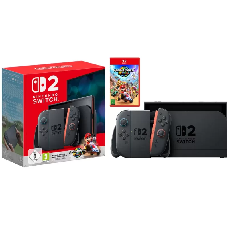Consola Nintendo Switch 2 256GB Gray + Mario Kart ...
