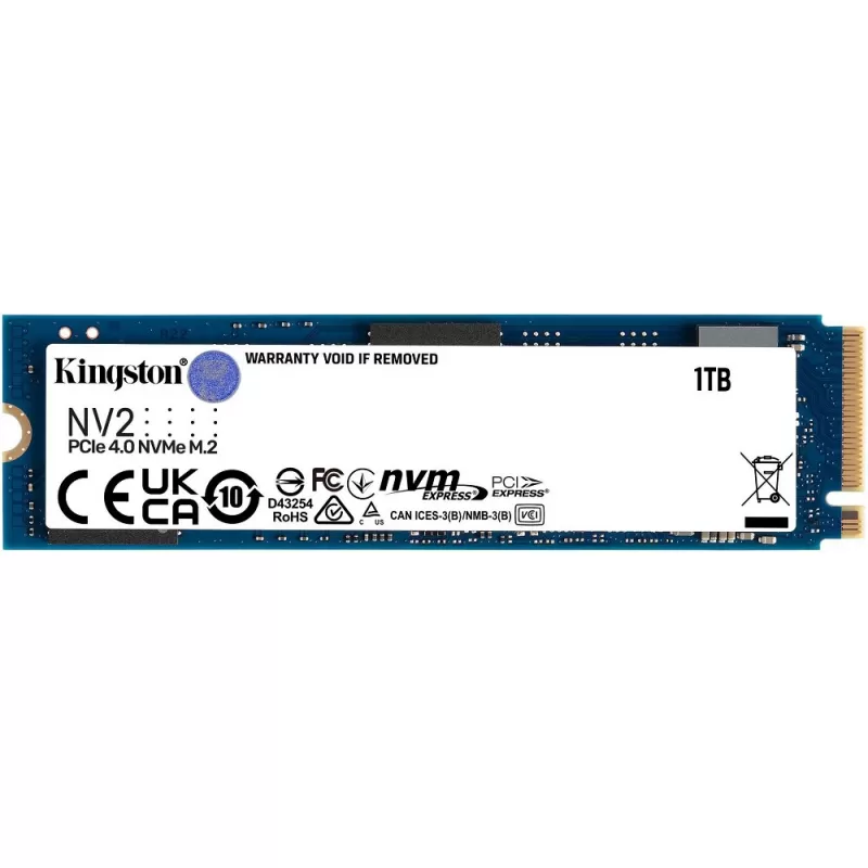 SSD NV2 M.2 PCIe 4.0 NVMe Kingston 1TB (SNV2S/1000...
