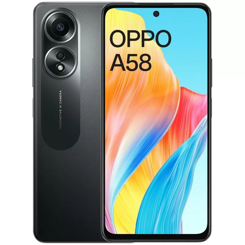 Smartphone Oppo A58 CPH2577 DS LTE 6.72" 8/256GB - Glowing Black