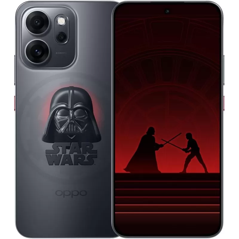 Smartphone Oppo Reno14 F CPH2743 DS 5G 6.57" 12/256GB - Star Wars Dark Side Limited Edition
