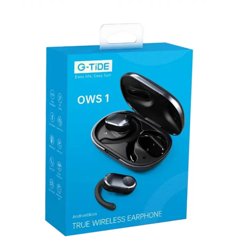 Auricular G-Tide OWS 1 Bluetooth ENC - White/Orange