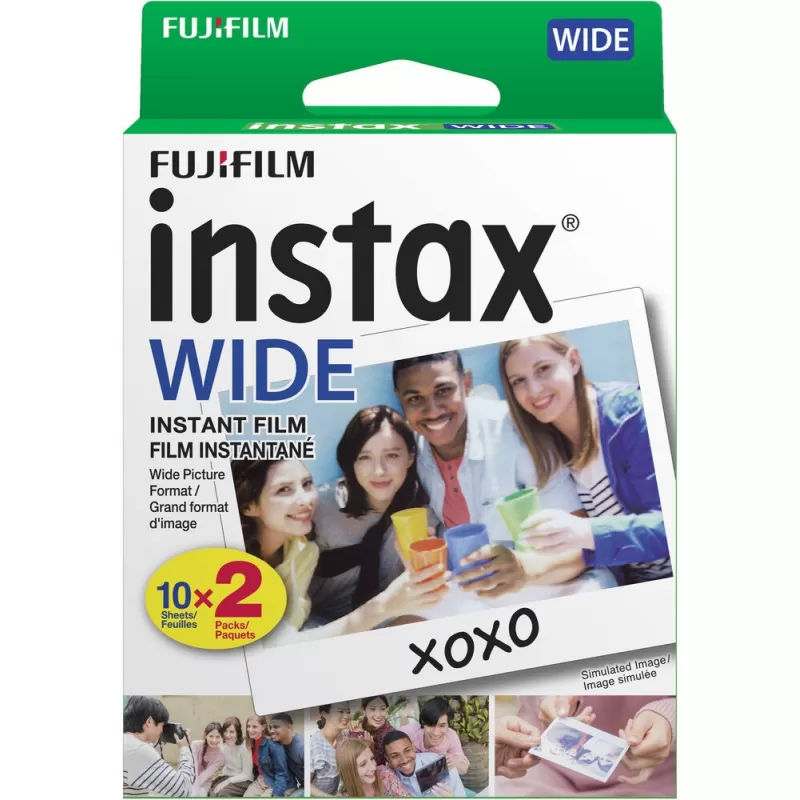 Papel Térmico Fujifilm Instax Wide (20 Unidades)