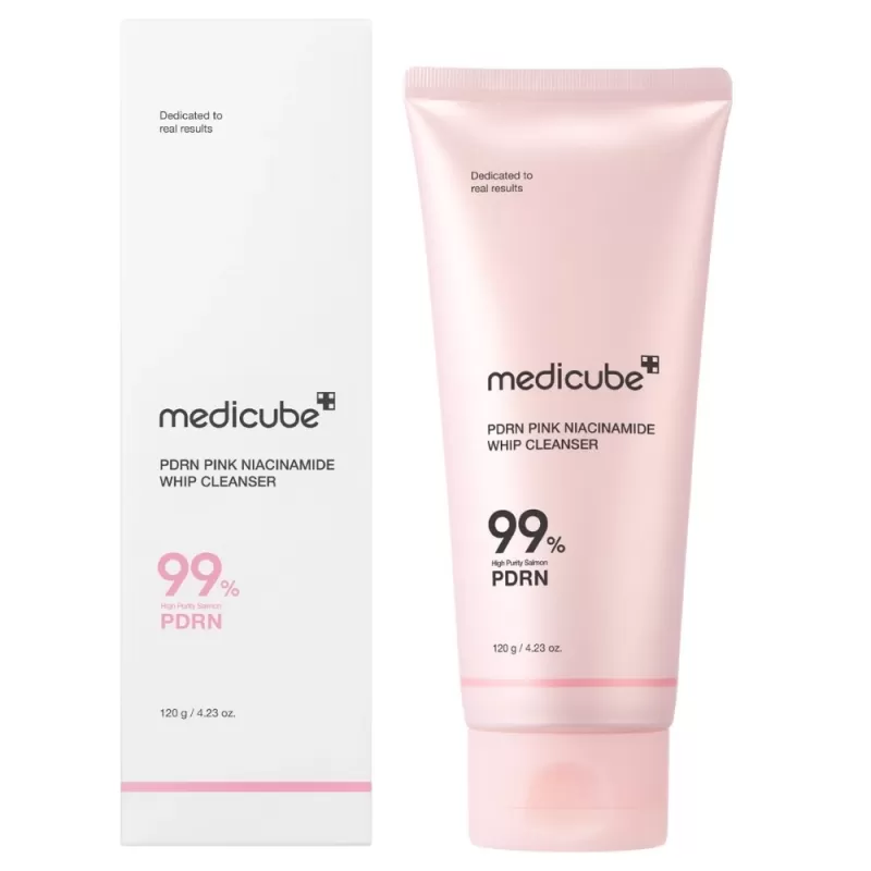 Limpiador Facial Medicube 99% PDRN Pink Niacinamid...