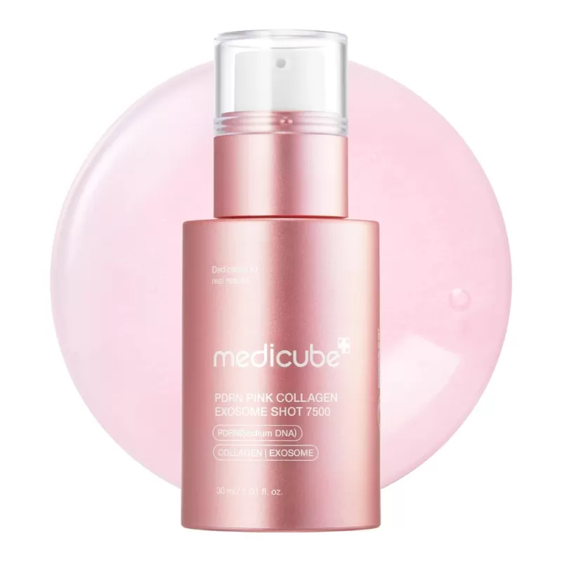 Sérum Facial Medicube PDRN Pink Collagen Exosome Shot 7500 - 30mL