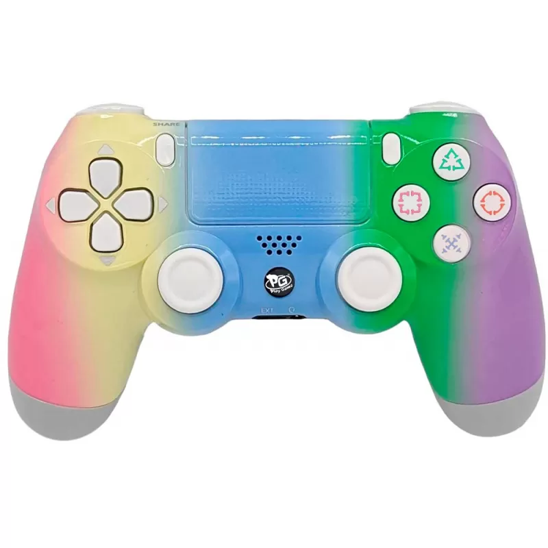 Control Play Game Dualshock 4 Wireless - Rainbow