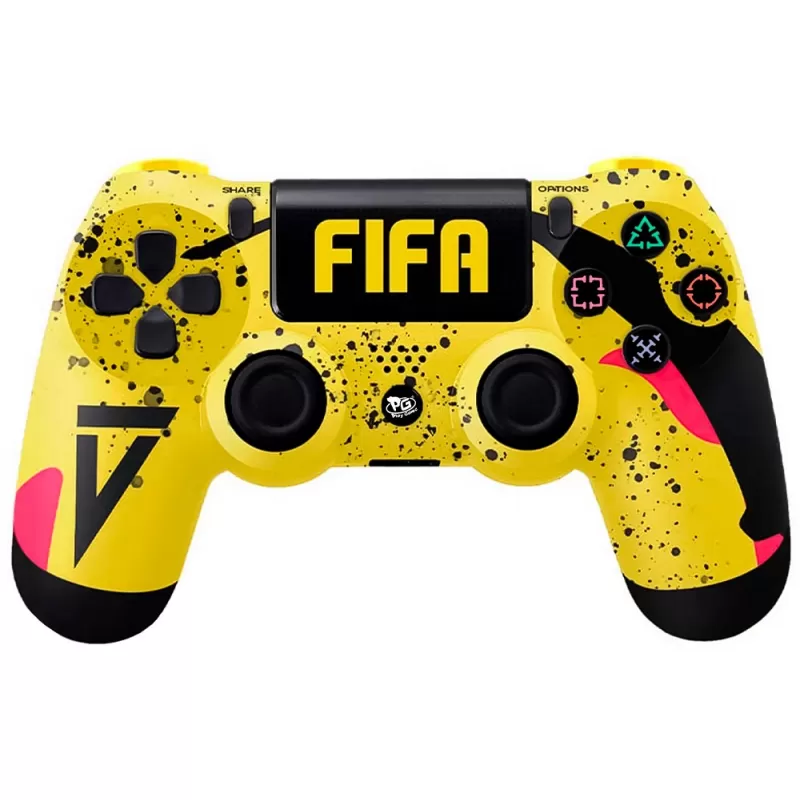 Control Play Game Dualshock 4 Wireless - FIFA Yellow