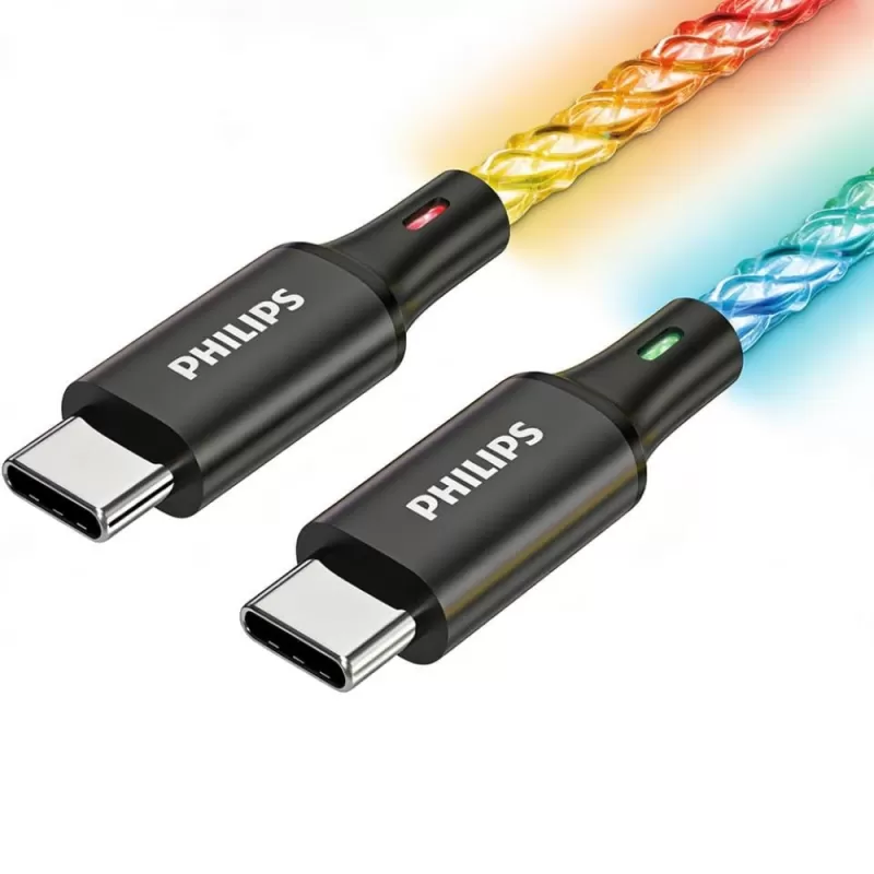 Cable USB-C Philips Party Cable DLC5130C RGB - 1 Metro