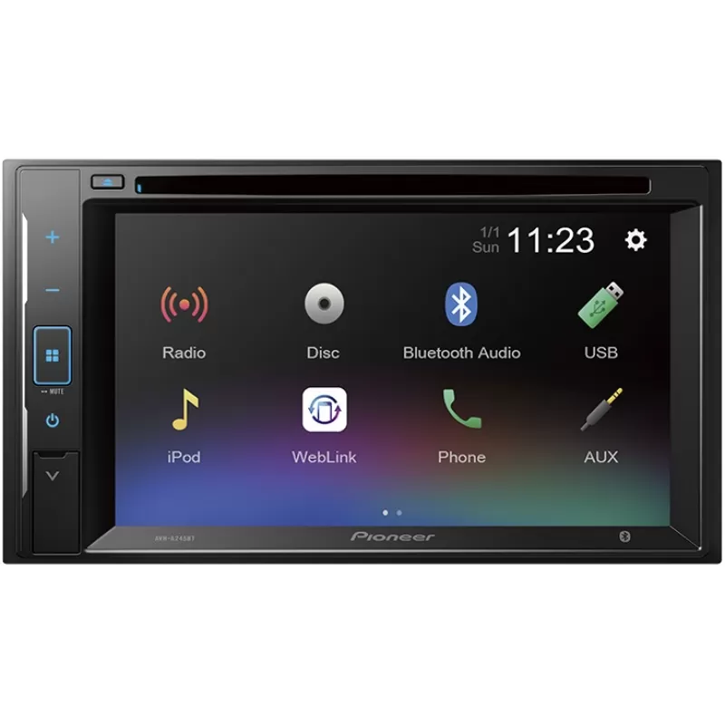 Toca DVD Pioneer AVH-A245BT 6.2" Touch