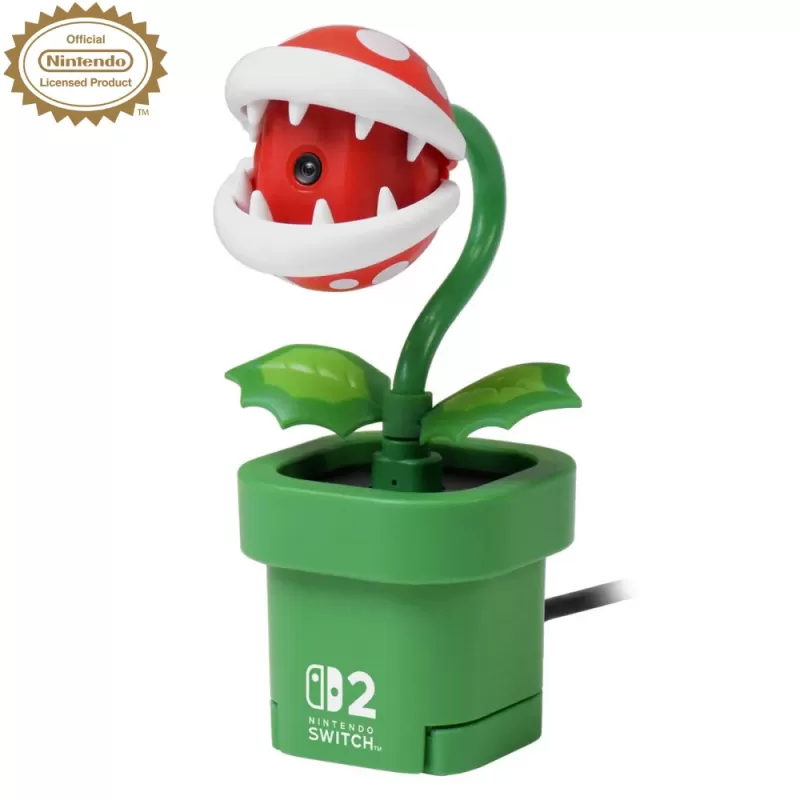 Cámara de Planta Piraña Hori para Nintendo Switch 2 (NSX-001U)