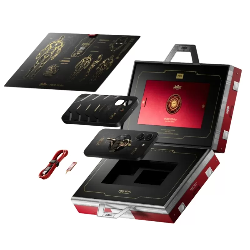 Smartphone Xiaomi Poco X8 Pro 5G DS 6.59" 12/512GB - Marvel Iron Man Limited Edition