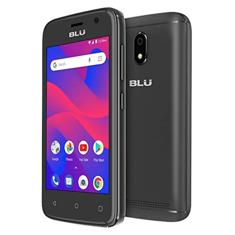 Smartphone BLU C4 C050L DS 512MB/8GB 4.0 5MP/5MP A8.1.0 - Preto
