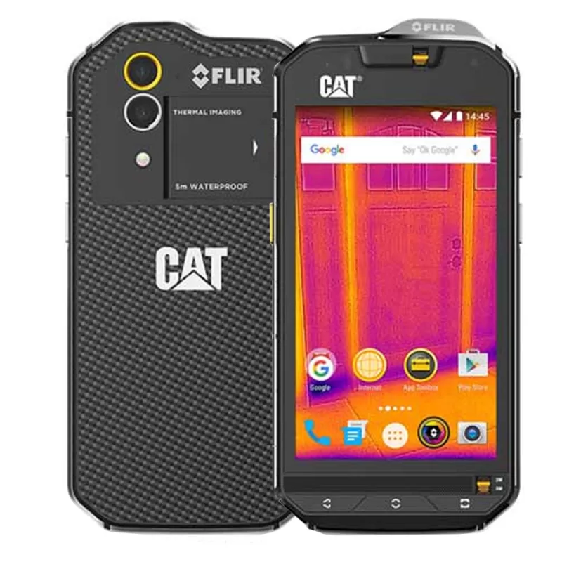 Smartphone Caterpillar S60 DS 3/32GB 4.7 13MP/5MP A6.0 - Preto