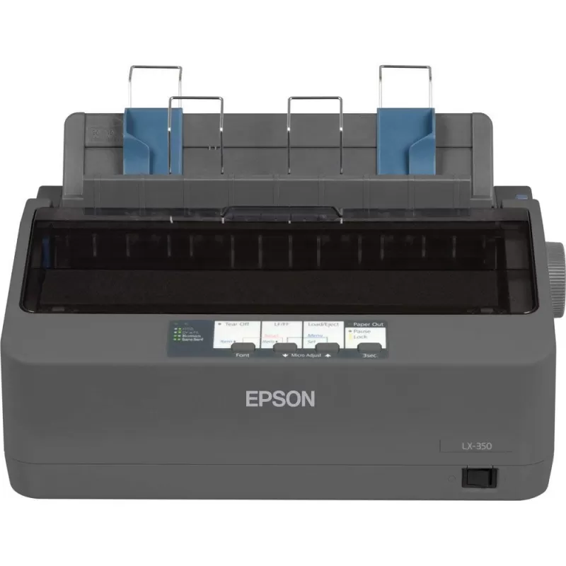 Impresora Matricial Epson LX-350 Paralelo 2V - Gris Oscuro