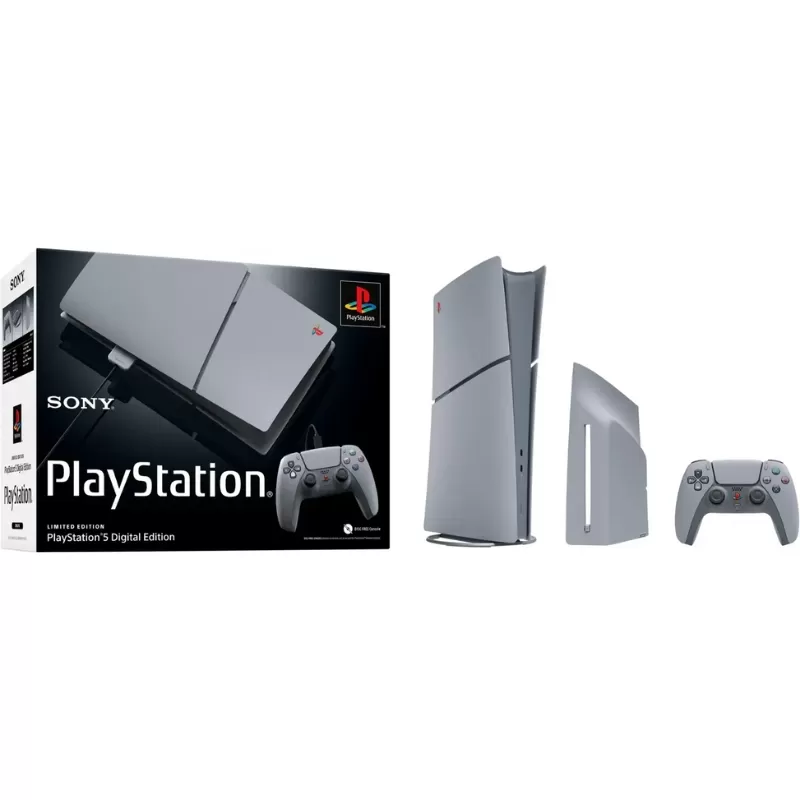 Consola Sony PlayStation 5 Slim Digital CFI-2015 1TB 30th Anniversary Limited Edition Bundle - Gray (Caja Fea)