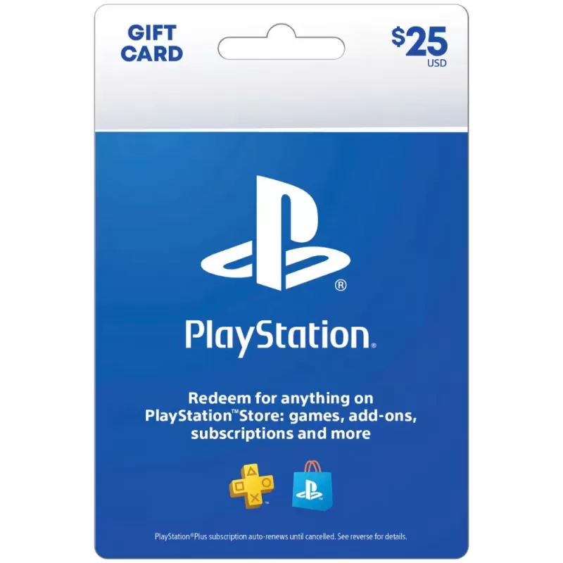 PlayStation Store Gift Card PSN - 25$ (USA)