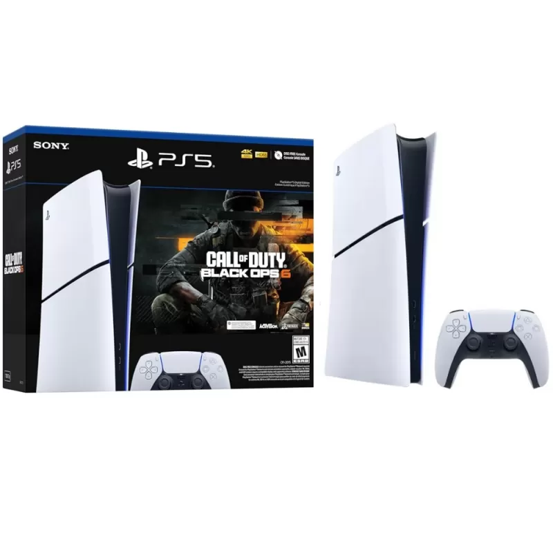 Consola Sony PlayStation 5 Slim CFI-2015 Digital 1TB SSD Call of Duty Black Ops 6 - Black/White