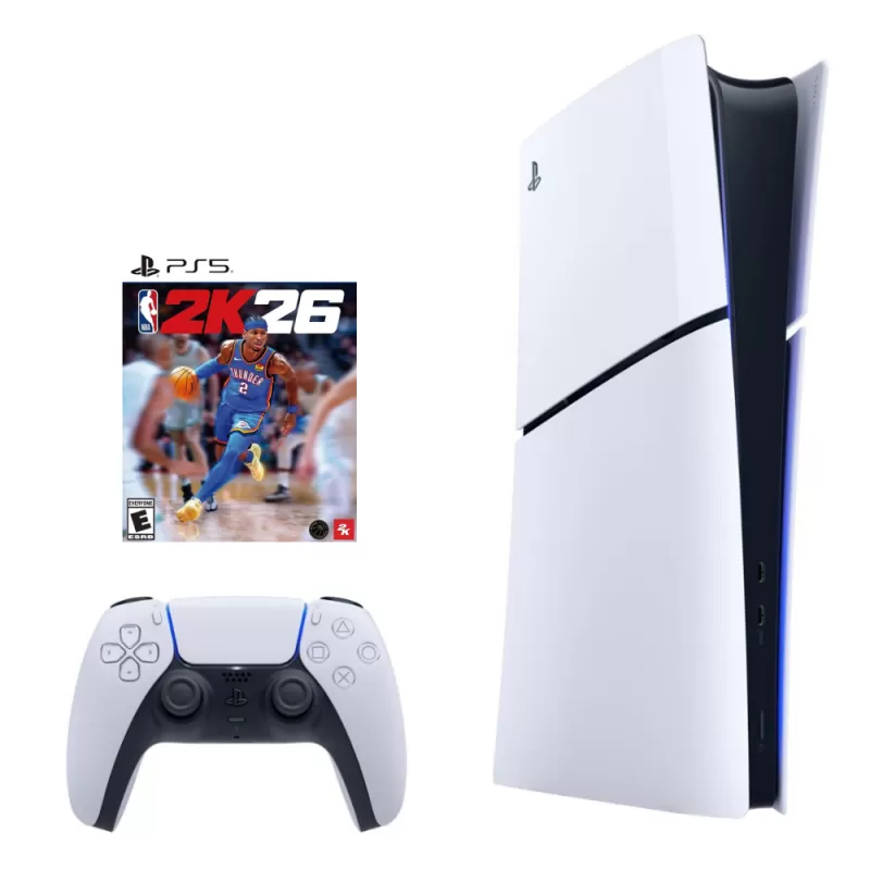 Consola PlayStation 5 Slim CFI-2015 Digital 1TB SSD + Juego Digital NBA 2K26