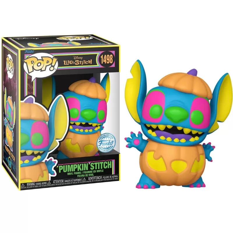 Muñeco Funko Pop! Disney Lilo & Stitch - Pumpkin Stitch 1498