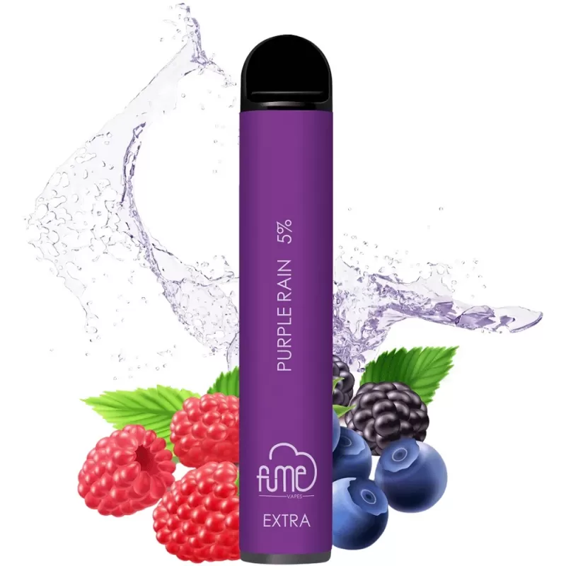 Vaper Descartable Fume Extra 5% Nicotina 1500 Puffs - Purple Rain