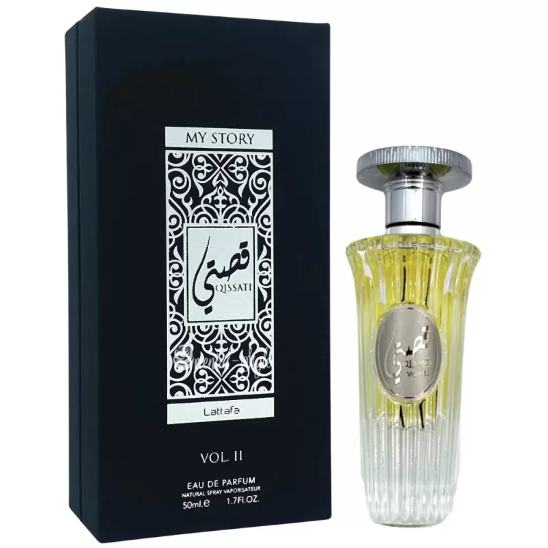 Perfume Lattafa Qissati My Story Vol. II EDP Mascu...