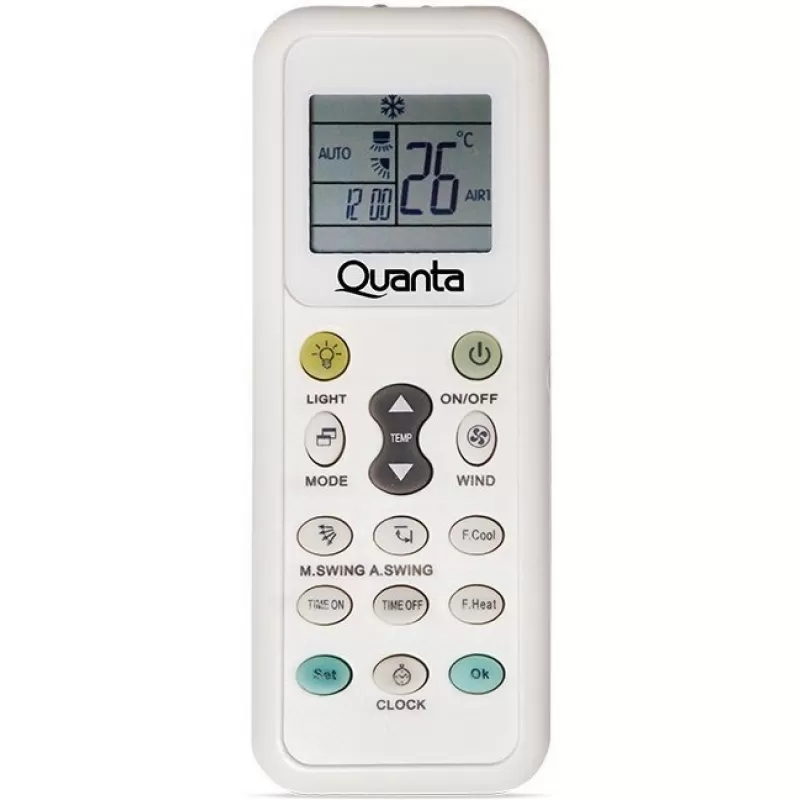 Control Universal De Aire Quanta QTEAC3010 - Blanco