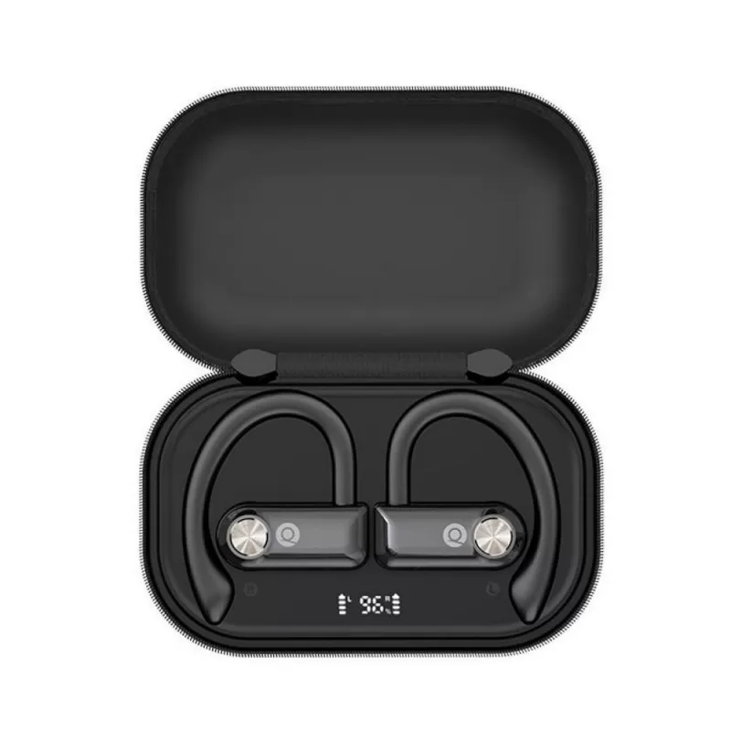Auricular Deportivo Quanta QTFOE10 Bluetooth - Black